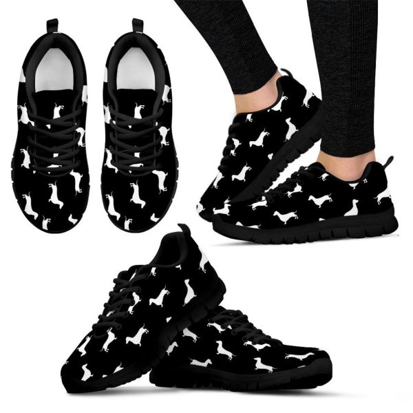 New Sausage Dog Sneakers Printed Animal Mesh Casual Shoes Walking Shoe Customized