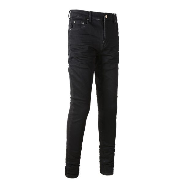 Black Stretch Slim Fitting Jeans