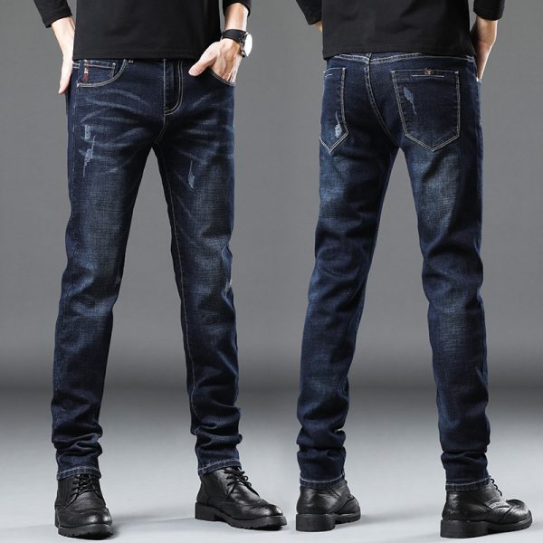 Men's Loose LeggingsElastic Casual Plush Men