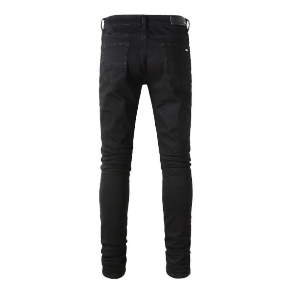 Black Stretch Slim Fitting Jeans