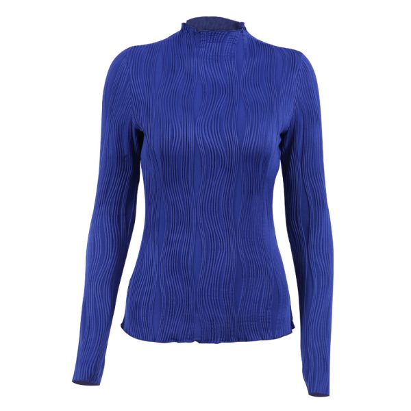 Half-high Collar Long Sleeves Slim Bottoming Sweater