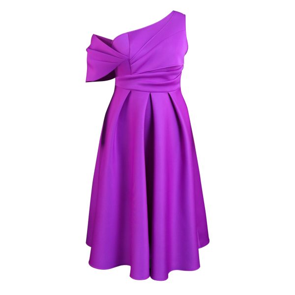 Women's Autumn New Oblique Elegant Banquet Dress